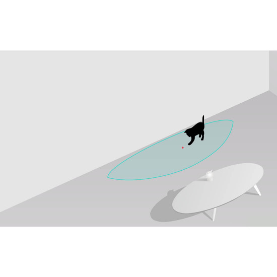 Petoneer TY010 Smart Laser for Dog / Cat Play - Έξυπνο Παιχνίδι Λέιζερ για Γάτες και Σκύλους - White