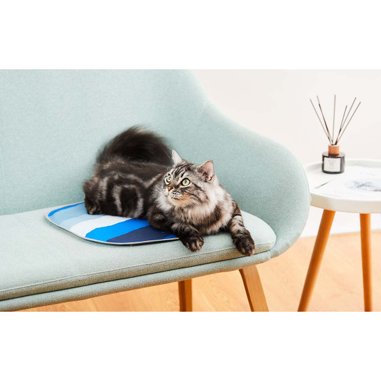 PetKit Cooling Cat Pad Στρώμα Ψύξης για Γάτες - White / Light Blue / Blue