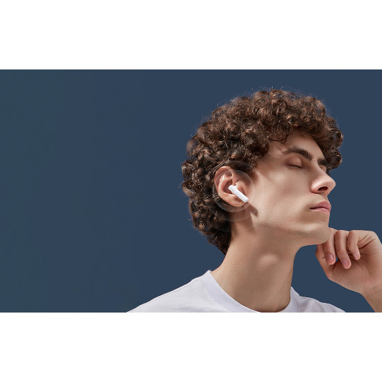 Xiaomi Haylou Moripods TWS Wireless Earphones Bluetooth 5.2 - Ασύρματα ακουστικά για Κλήσεις / Μουσική - White