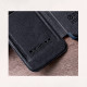 Nillkin Samsung Galaxy S22 Ultra Qin Leather Pro Flip Book Case with Camera Protection Θήκη Βιβλίο με Κάλυμμα για την Κάμερα - Black