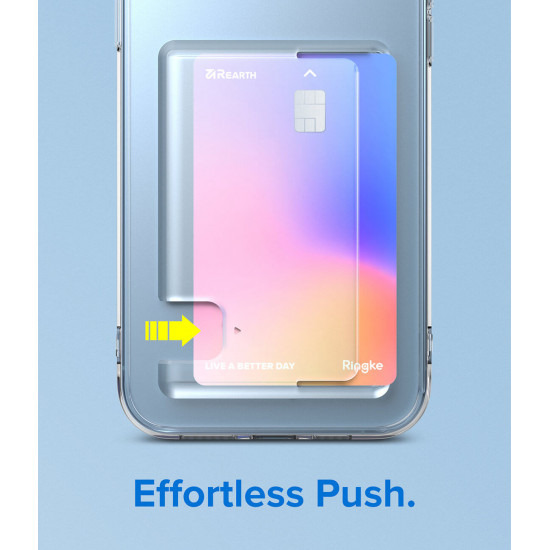 Ringke iPhone 13 Pro Max Fusion Card Σκληρή Θήκη με Πλαίσιο Σιλικόνης - Διάφανη