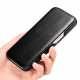 iCarer iPhone 13 Pro Vintage Wallet Case with Genuine Leather Θήκη Πορτοφόλι από Γνήσιο Δέρμα - Black