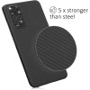 Kalibri Xiaomi Redmi Note 11 / Note 11S Σκληρή Θήκη Aramid Fiber Body Armor - Black Matte - 58262.47