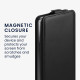 KW Samsung Galaxy A53 5G Θήκη Δερματίνη Flip - Black - 58619.01