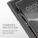 KW Samsung Galaxy S22 Ultra Θήκη Σιλικόνης TPU Design Fairy Glitter - Rose Gold - Διάφανη - 58796.01