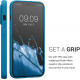 KW iPhone 13 Pro Θήκη Σιλικόνης TPU - Caribbean Blue - 57749.224