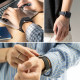 Ringke Rubber One Λουράκι Apple Watch 2 / 3 / 4 / 5 / 6 / 7 / 8 / 9 / SE / ULTRA / ULTRA 2 - 42 / 44 / 45 / 49 mm SiliconeΣιλικόνης - Black - AW-B-44-10