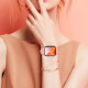 Kingxbar CrystalΛουράκι Apple Watch 2 / 3 / 4 / 5 / 6 / 7 / 8 / 9 / SE / ULTRA / ULTRA 2 - 42 / 44 / 45 / 49 mm Σιλικόνης - Pink