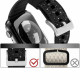 Kingxbar CrystalΛουράκι Apple Watch 2 / 3 / 4 / 5 / 6 / 7 / 8 / 9 / SE / ULTRA / ULTRA 2 - 42 / 44 / 45 / 49 mm Σιλικόνης - Black