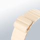 Dux Ducis Λουράκι Apple Watch 2 / 3 / 4 / 5 / 6 / 7 / 8 / 9 / SE - 38 / 40 / 41 mm Magnetic Strap Chain Version Μαγνητικό Σιλικόνης - Beige