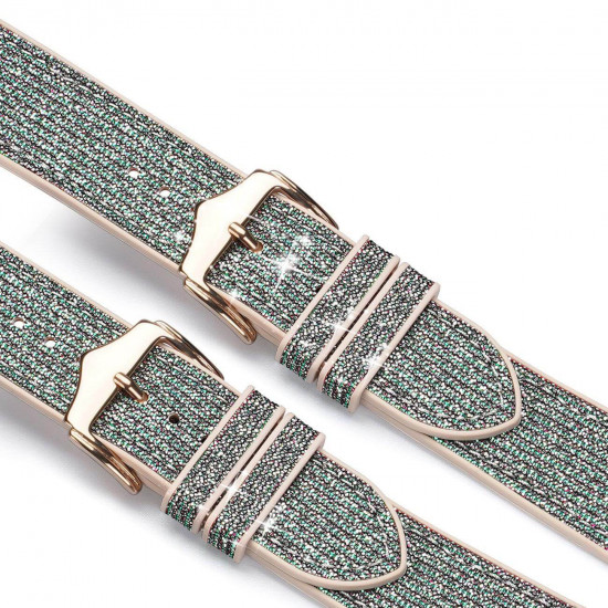 Dux Ducis Λουράκι Apple Watch 2 / 3 / 4 / 5 / 6 / 7 / 8 / 9 / SE - 38 / 40 / 41 mm Wristband Bracelet Bangle Sparkle Version - Green