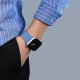 Dux Ducis Λουράκι Apple Watch 2 / 3 / 4 / 5 / 6 / 7 / 8 / 9 / SE / ULTRA / ULTRA 2 - 42 / 44 / 45 / 49 mm Magnetic Strap Chain Version Μαγνητικό Σιλικόνης - Blue
