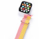 Dux Ducis Λουράκι Apple Watch 2 / 3 / 4 / 5 / 6 / 7 / 8 / 9 / SE / ULTRA / ULTRA 2 - 42 / 44 / 45 / 49 mm Wristband Bracelet Bangle Mixture Version από Νάιλον - Pink / Yellow