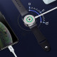 Joyroom 2in1 Μαγνητική Βάση Φόρτισης για Apple Watch με Καλώδιο Lightning για το iPhone - 1.5m - White - S-IW002S