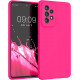 KW Samsung Galaxy A53 5G Θήκη Σιλικόνης Rubber TPU - Neon Pink - 57835.77