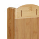 Relaxdays Κλειδοθήκη από Bamboo με 3 θήκες για Γράμματα - Natural - 4052025202491