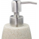 Relaxdays Σαπουνοθήκη Dispenser από Πολυρυτίνη - Sand - 4052025908645