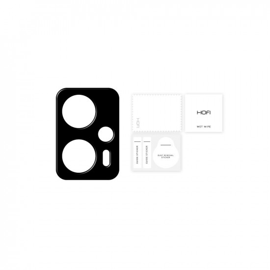 Hofi Xiaomi Poco X4 GT Camera Pro+ 2.5D 9H Tempered Glass Αντιχαρακτικό Γυαλί Κάμερας - Black