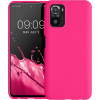 KW Xiaomi Redmi Note 10 / Note 10s / Poco M5s Θήκη Σιλικόνης TPU - Neon Pink - 54541.77