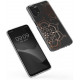 KW Samsung Galaxy A13 4G Θήκη Σιλικόνης TPU Design Flowers Twins - Rose Gold - Διάφανη - 58797.02