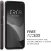 Kalibri Xiaomi Redmi Note 11 / Note 11S Σκληρή Θήκη με Επένδυση Γνήσιου Δέρματος - Orange - 58779.29