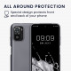 KW Xiaomi Redmi Note 10 / Note 10s / Poco M5s Θήκη Σιλικόνης TPU - Metallic Grey - 57280.232