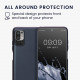 KW Xiaomi Redmi Note 10 5G / Poco M3 Pro 5G Θήκη Σιλικόνης TPU - Metallic Blackberry - 57664.115