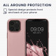 KW iPhone 13 Pro Θήκη Σιλικόνης TPU - Metallic Rose Gold - 57516.31