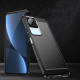 Tech-Protect Xiaomi Poco F4 5G Θήκη Rugged Carbon TPU - Black
