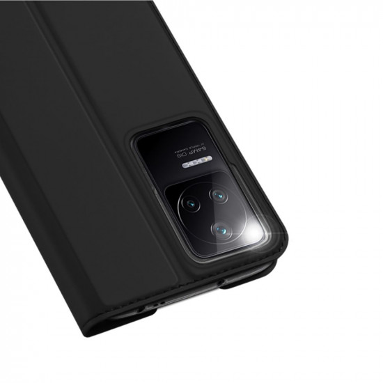 Dux Ducis Xiaomi Poco F4 5G Flip Stand Case Θήκη Βιβλίο - Black