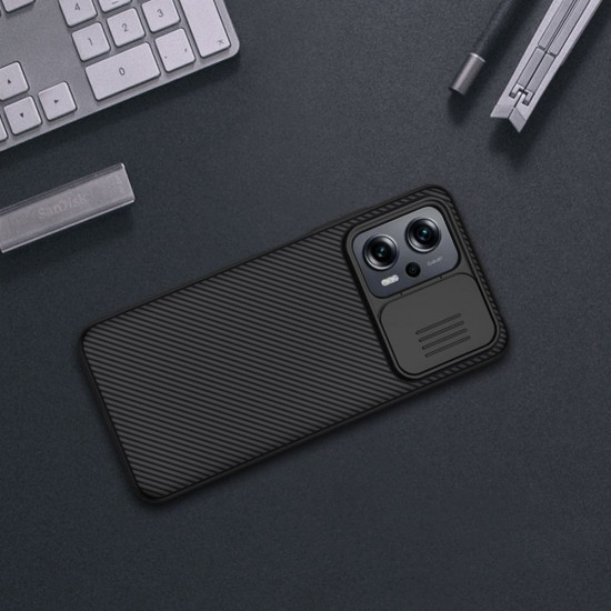 Nillkin Xiaomi Poco X4 GT CamShield Σκληρή Θήκη με Κάλυμμα για την Κάμερα - Black