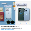 Spigen A601 Σετ με 2 Universal Αδιάβροχες Θήκες για Smartphones 6.9'' - Aqua Blue