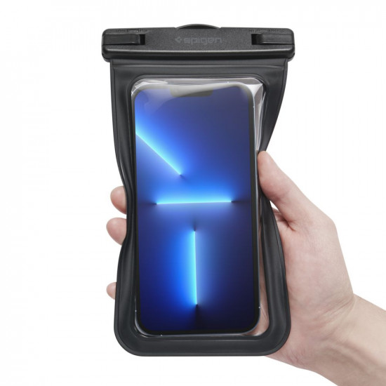 Spigen A601 Σετ με 2 Universal Αδιάβροχες Θήκες για Smartphones 6.9'' - Black