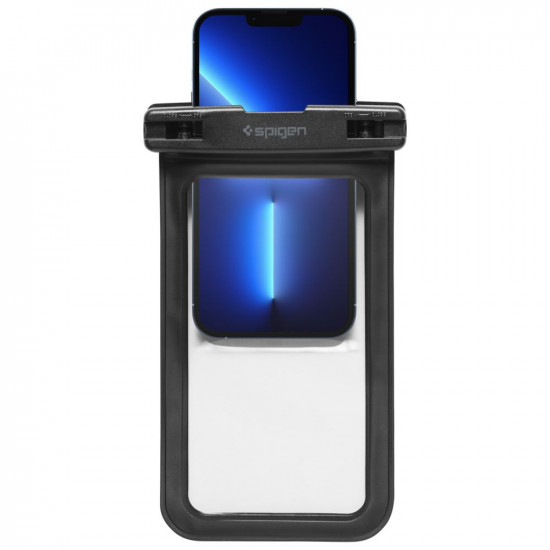 Spigen A601 Σετ με 2 Universal Αδιάβροχες Θήκες για Smartphones 6.9'' - Black