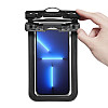 Spigen A601 Σετ με 2 Universal Αδιάβροχες Θήκες για Smartphones 6.9'' - Black