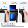 Spigen A610 Σετ με 2 Universal Αδιάβροχες Θήκες - Black