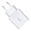 TECH-PROTECT C30W QC3.0 Οικιακός Φορτιστής Γρήγορης Φόρτισης με 2 Θύρες USB και Type C - White