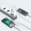 TECH-PROTECT C30W QC3.0 Οικιακός Φορτιστής Γρήγορης Φόρτισης με 2 Θύρες USB και Type C - White