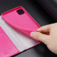 Dux Ducis iPhone 11 Pro Kado Series Θήκη Πορτοφόλι Stand από Δερματίνη - Pink