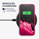 KW iPhone 13 Θήκη Σιλικόνης Rubberized TPU - Neon Pink - 58954.77