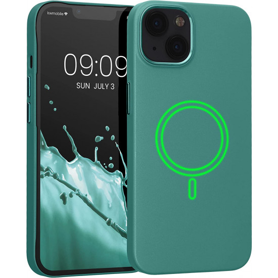 KW iPhone 13 Σκληρή Θήκη με MagSafe - Emerald Green - 58247.142