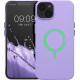 KW iPhone 13 Σκληρή Θήκη με MagSafe - Pastel Lavender - 58247.139
