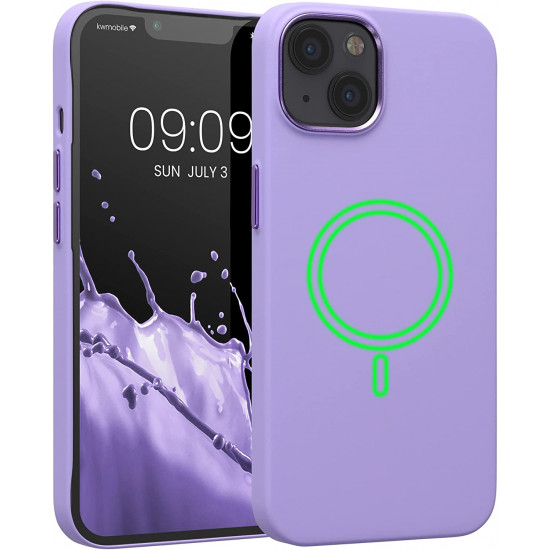 KW iPhone 13 Σκληρή Θήκη με MagSafe - Pastel Lavender - 58247.139