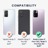 KW Xiaomi Redmi Note 11 Pro+ 5G Θήκη από Φυσικό Ξύλο - Design Japanese Wave - Blue / White / Brown - 58100.03