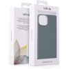 Kalibri iPhone 13 Θήκη Σιλικόνης TPU με Ανακυκλώσιμο και Βιοδιασπώμενο Υλικό - Dark Slate Grey - 57759.202