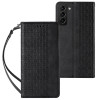 OEM Samsung Galaxy S22 Ultra Magnet Strap Θήκη Βιβλίο Stand - Black