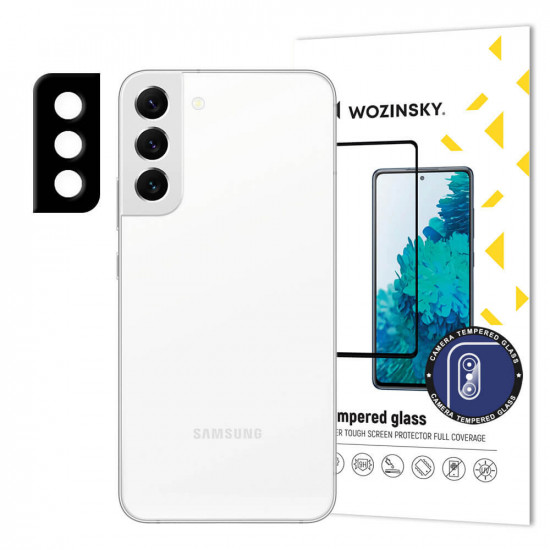 Wozinsky Samsung Galaxy S22 Αντιχαρακτικό Γυαλί 9H για την Κάμερα - Black