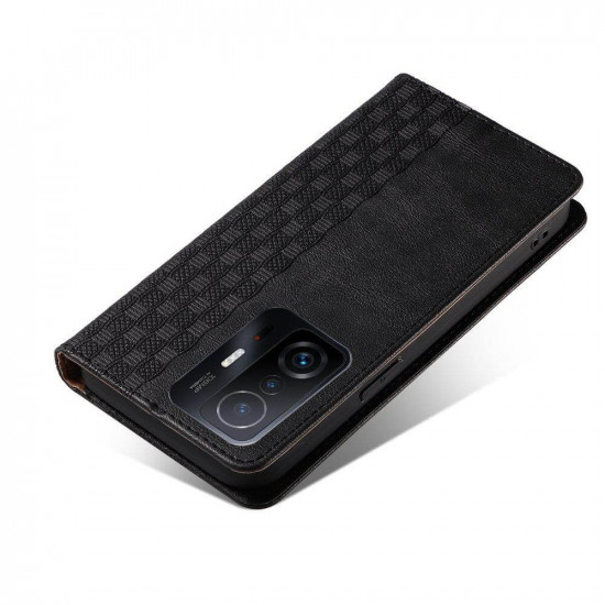 OEM Samsung Galaxy A52 / A52 5G / A52s 5G Magnet Strap Θήκη Βιβλίο Stand - Black