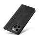 OEM iPhone 13 Pro Max Magnet Strap Θήκη Βιβλίο Stand - Black