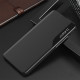 OEM Samsung Galaxy S22 Ultra Eco Leather View Θήκη Βιβλίο - Black